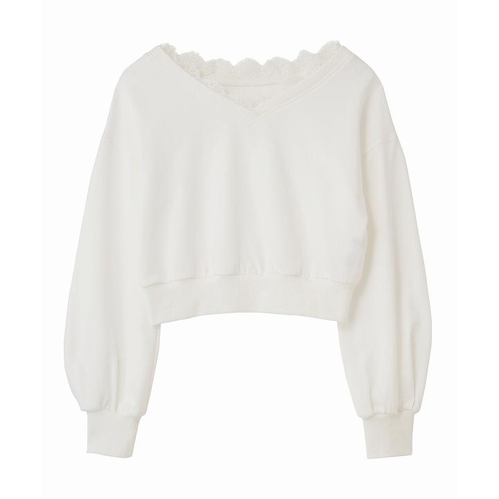 ココディール（COCO DEAL） 即日発送/COCODEAL レーストリムスウェット