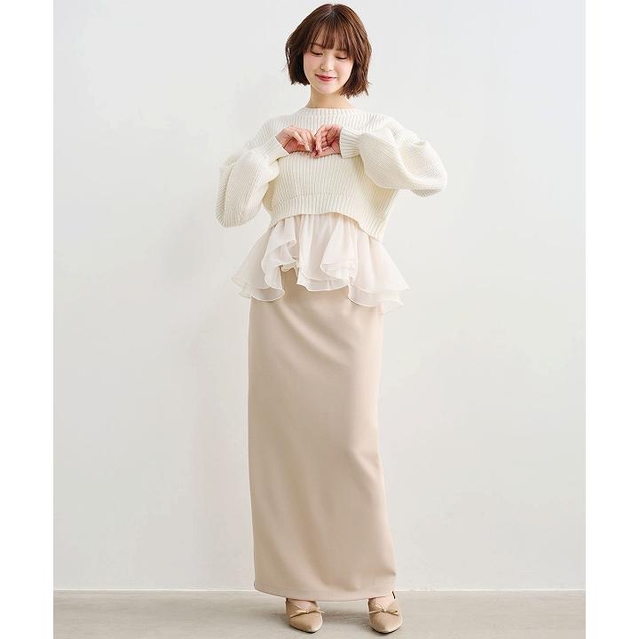 ココディール（COCO DEAL） 即日発送/COCODEAL ペプラムブラウス