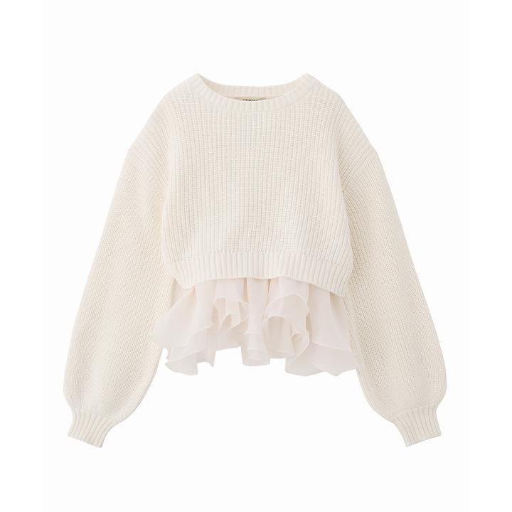 ココディール（COCO DEAL） 【SOLD OUT】COCODEAL ペプラムブラウス