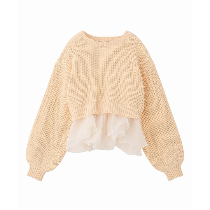 ココディール（COCO DEAL） 【SOLD OUT】COCODEAL ペプラムブラウス