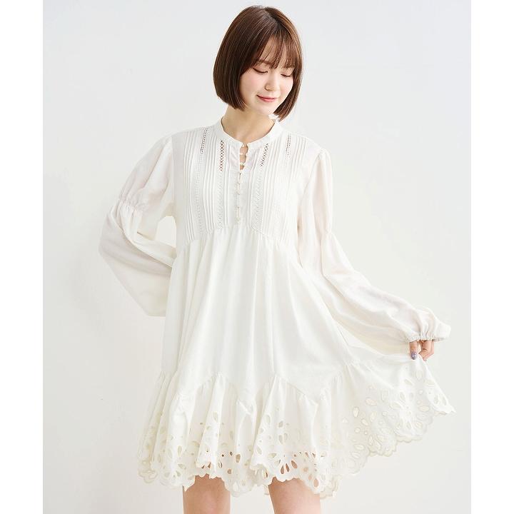 COCO DEAL ココディール ジャカードペプラムバルーンミニワンピース　2 完全美品♡COCODEALジャカードペプラムバルーンミニワンピース サイズS