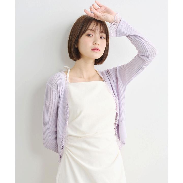 即完　ココディール　新品タグ付　フルールレースブラトップ　25AW ココディール（COCO DEAL） 追加生産決定/予約商品/COCODEAL シアー