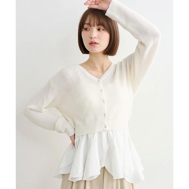 ココディール❤️ニットシャツ  COCODEAL 新品 co-253063-000.jpg