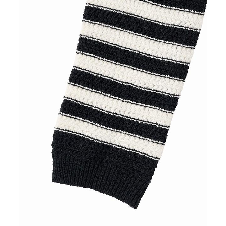 ココディール（COCO DEAL） 【SOLD OUT】COCODEAL 柄編みボーダー