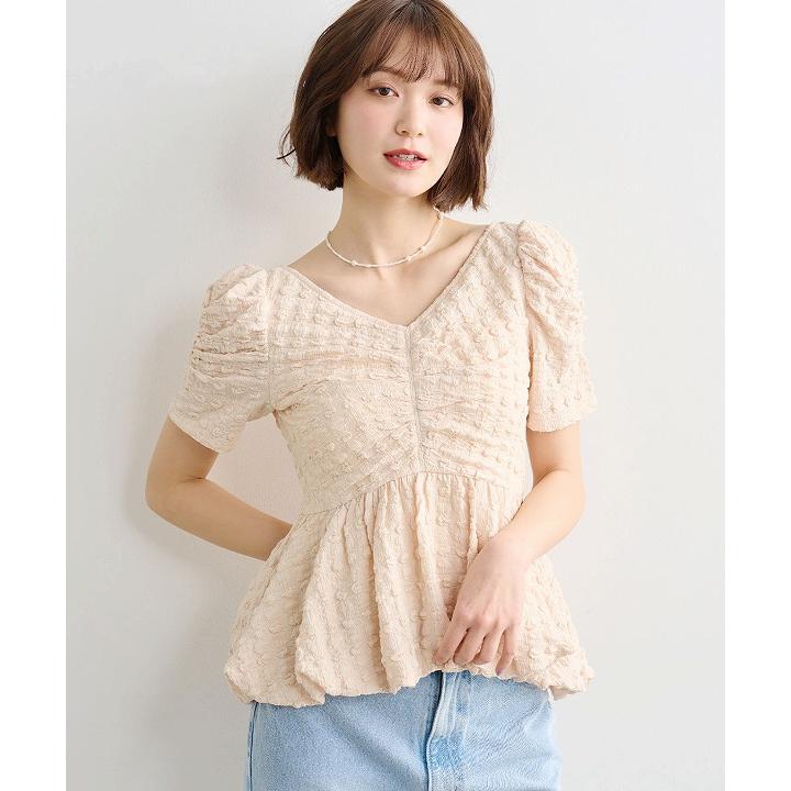 今期春 COCODEAL トップス ココディール（COCO DEAL） 即日発送/COCODEAL バルーンペプラム