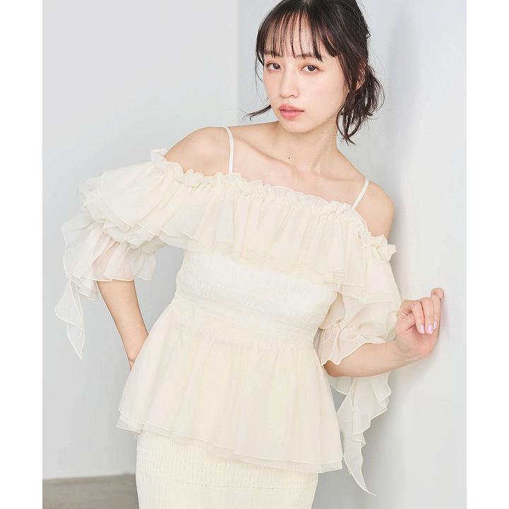 ココディール（COCO DEAL） 土日も即日発送/COCODEAL フリルギャザー