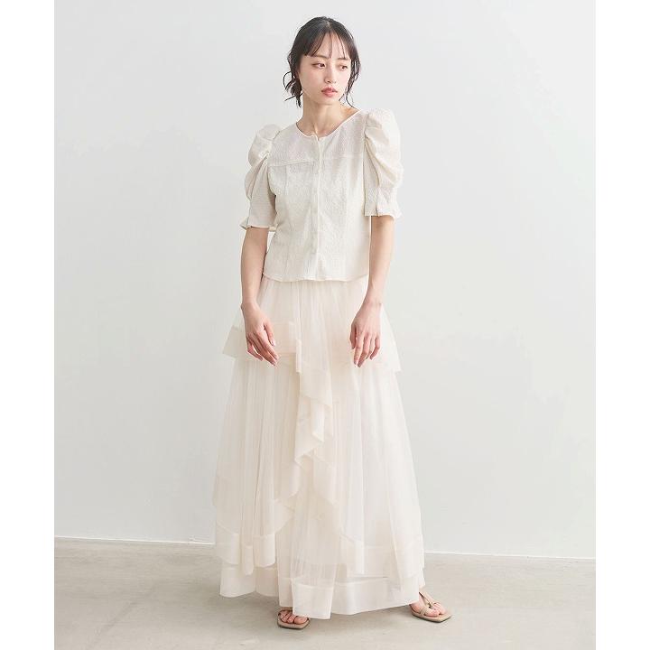 【タグ付】COCODEAL チュールエスカルゴフリルフレアスカート 楽天市場】【SOLD OUT】COCODEAL ココディール チュールエスカルゴ