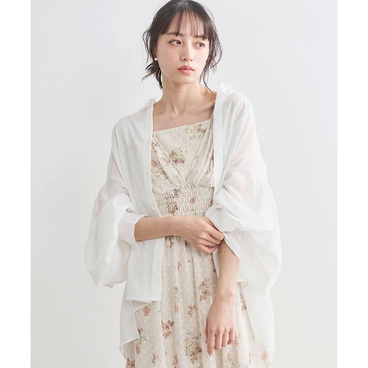 1〜3日以内に発送/COCODEAL ココディール バックスリットボリュームシャツ 76318458  2026春夏の画像
