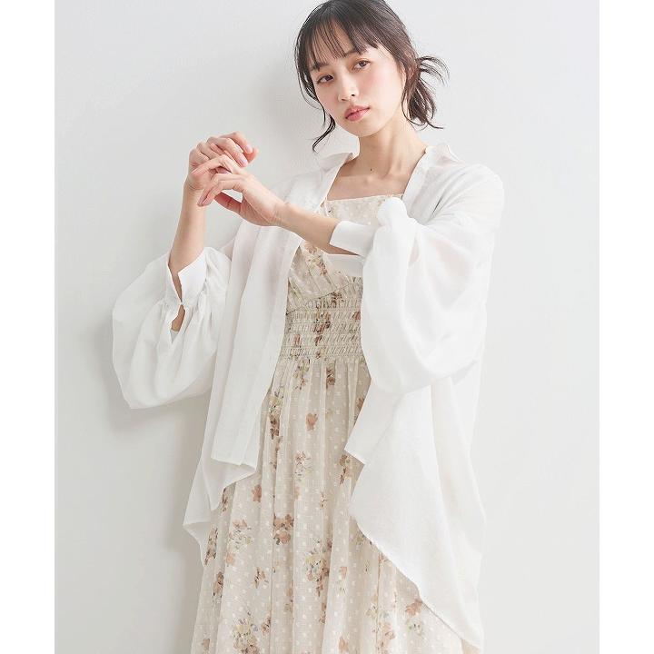 1〜3日以内に発送/COCODEAL ココディール バックスリットボリュームシャツ 76318458  2026春夏の画像