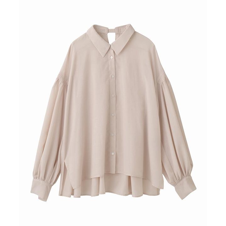 1〜3日以内に発送/COCODEAL ココディール バックスリットボリュームシャツ 76318458  2026春夏の画像