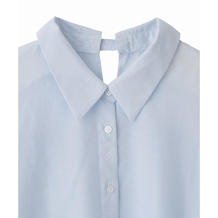 1〜3日以内に発送/COCODEAL ココディール バックスリットボリュームシャツ 76318458  2026春夏の画像