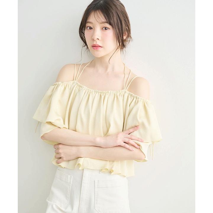 ココディール（COCO DEAL） 即日発送/COCODEAL ワッシャーサテンキャミ