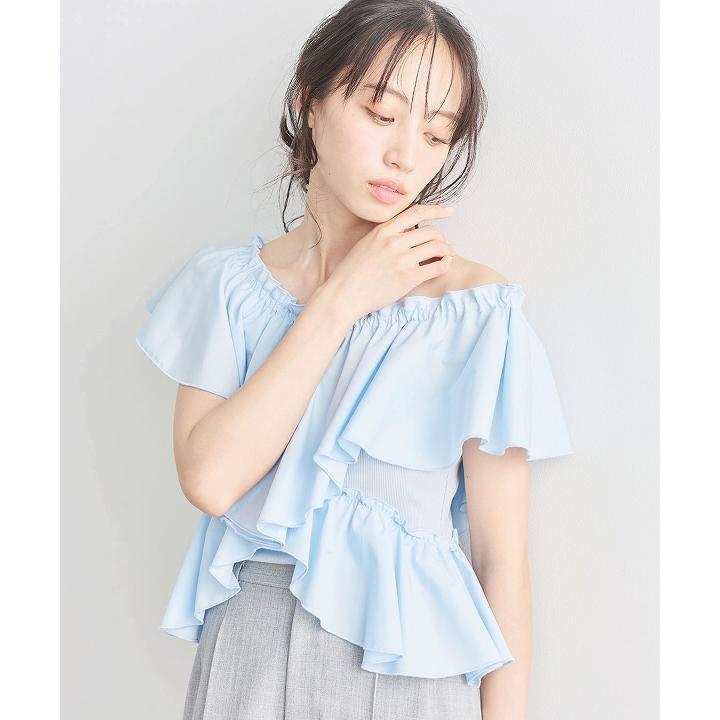 トップス COCO DEAL ココディール（COCO DEAL） 即日発送/COCODEAL フリルオフショル