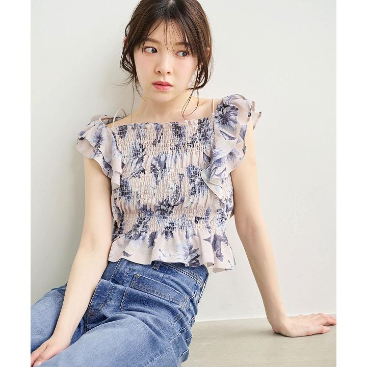 ココディール（COCO DEAL） 予約商品/COCODEAL シャーリングフリル