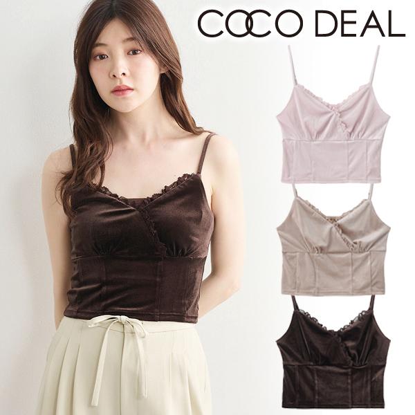 ココディール（COCO DEAL） 【SOLD OUT】COCODEAL ベロアビスチェ