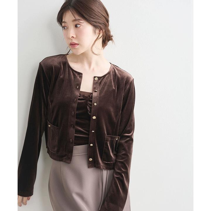ココディール（COCO DEAL） 【SOLD OUT】COCODEAL ベロアビスチェ