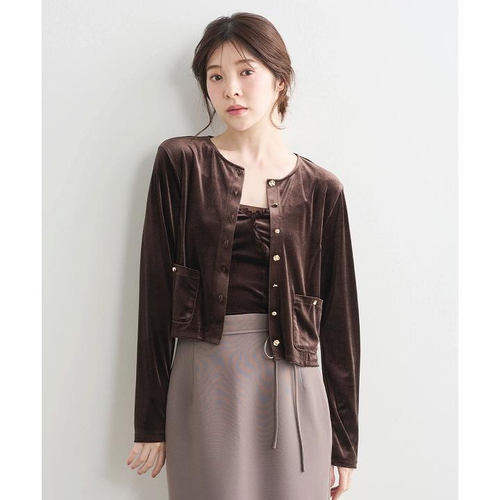 ココディール（COCO DEAL） 【SOLD OUT】COCODEAL ベロアビスチェ