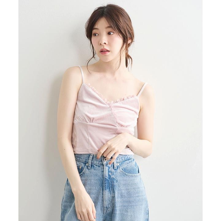 ココディール（COCO DEAL） 【SOLD OUT】COCODEAL ベロアビスチェ