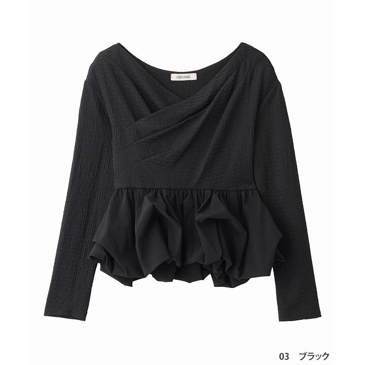 ココディール（COCO DEAL） 【SOLD OUT】COCODEAL バブルヘムペプラム