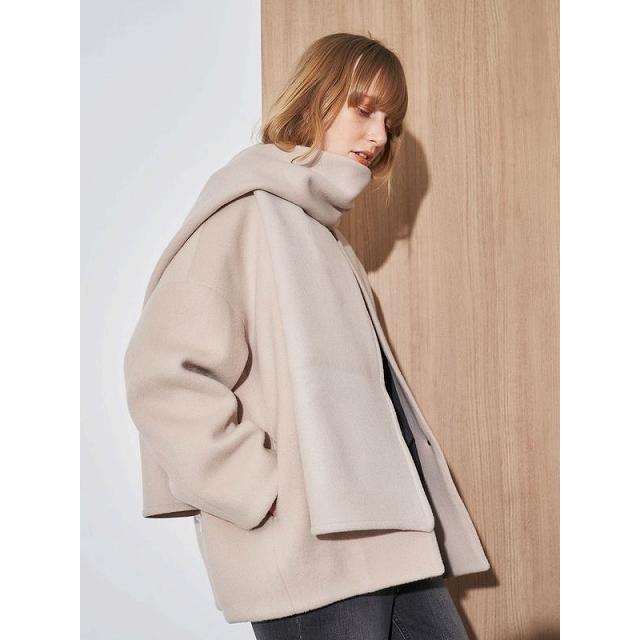 SALE50%OFF／即日発送/ELENDEEK エレンディーク FORM SHORT WOOL CT 