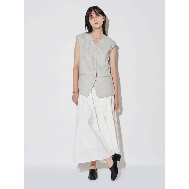 ＼SALE50%OFF／即日発送/ELENDEEK エレンディーク  GILET COMBINATION OP  512540310201  2025秋冬の画像