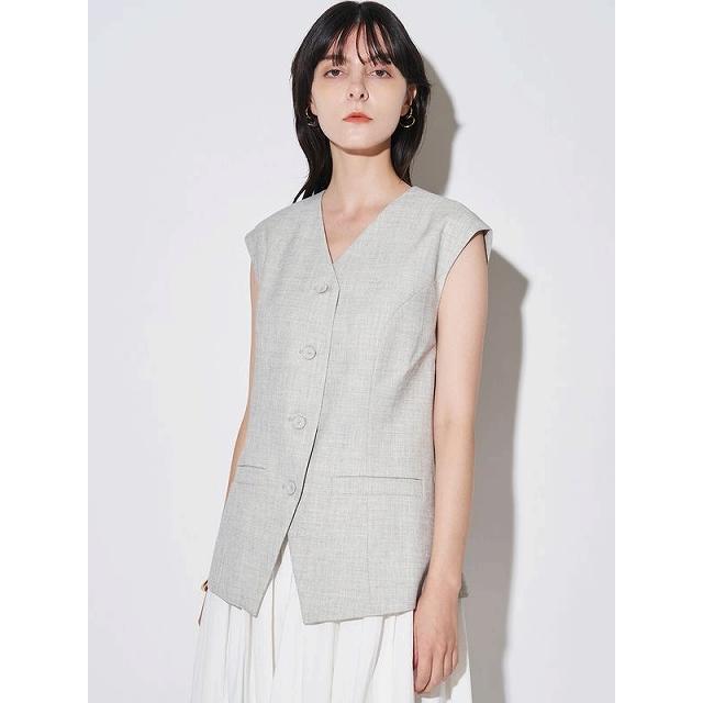 ＼SALE50%OFF／即日発送/ELENDEEK エレンディーク  GILET COMBINATION OP  512540310201  2025秋冬の画像