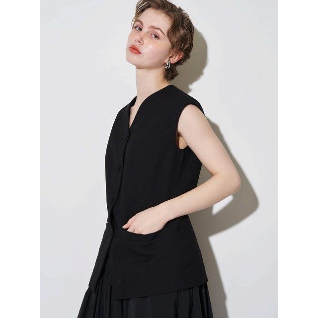＼SALE50%OFF／即日発送/ELENDEEK エレンディーク  GILET COMBINATION OP  512540310201  2025秋冬の画像