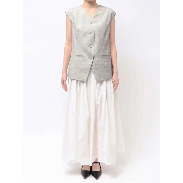 ＼SALE50%OFF／即日発送/ELENDEEK エレンディーク  GILET COMBINATION OP  512540310201  2025秋冬の画像
