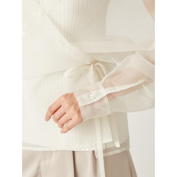 FRAY I.D フレイアイディ キルティングシャツレイヤードワンピ WHT 0 新作！キルティングシャツレイヤードワンピース | FRAY I.D