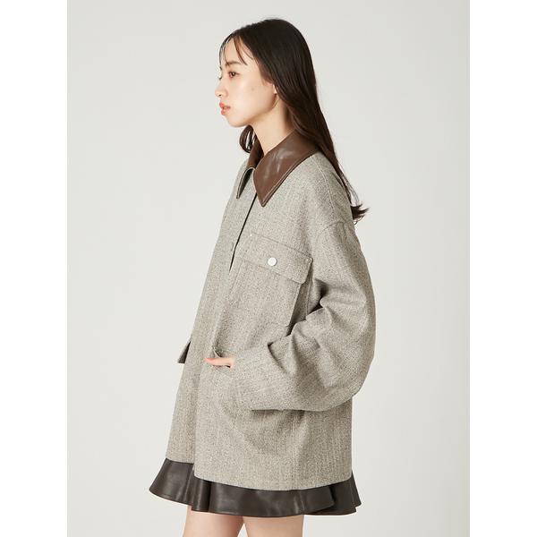 【新品】FRAY I.D　フレイアイディー　ハンティングジャケット　ベージュ FRAY I.D（フレイ・アイディー） SALE40%OFF アウター 25秋冬