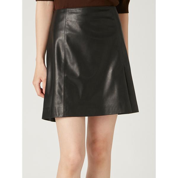 新品未使用タグ付き★FRAY I.D レザーライクミニスカート ブラック FRAY I.D（フレイ・アイディー） スカート レザーライクサーキュラー