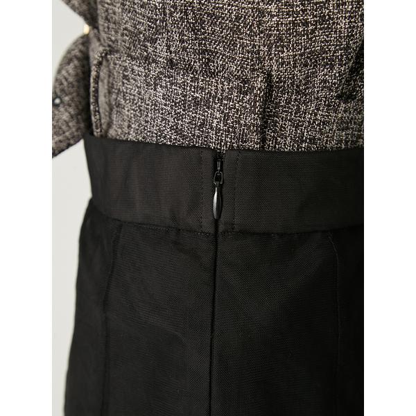 FRAY I.D ジレ チュールスカート セットアップ ブラック 0 00サイズ】ジレチュールスカートセットアップ(トップス＆ボトムセット