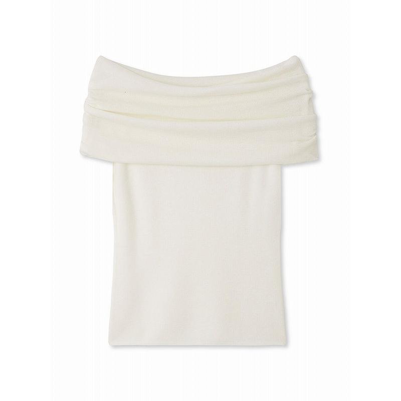 FRAY I.D オフショル ホワイト サイズ0 FRAY I.D（フレイ・アイディー） ＼SALE60%OFF／即日発送/FRAY I.D