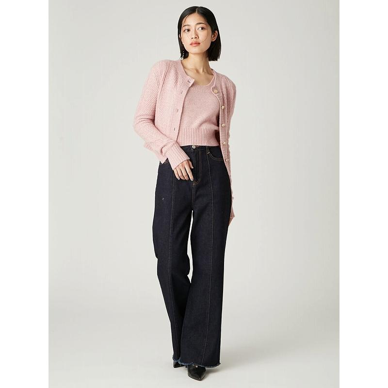 【最終値下げ】完売商品‼️FRAY I.D♡ ラクーンケーブルニットアンサンブル FRAY I.D（フレイ・アイディー） ＼SALE50%OFF／即日発送(火曜除く