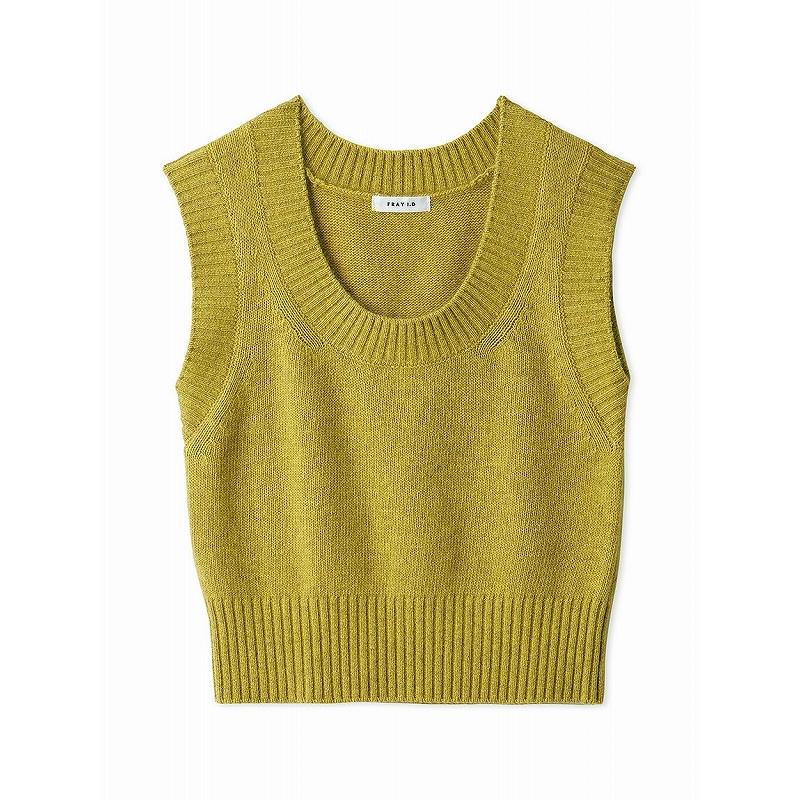 【最終値下げ】完売商品‼️FRAY I.D♡ ラクーンケーブルニットアンサンブル FRAY I.D（フレイ・アイディー） ＼SALE50%OFF／即日発送(火曜除く