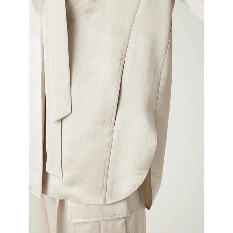 【新品未使用】Fray ID サテンジャケット FRAY I.D（フレイ・アイディー） ＼SALE50%OFF／GWも即日発送/FRAY I.D