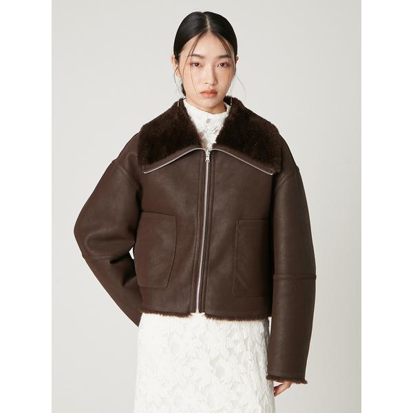 ボンディングリバーシブルショートジャケット FRAY I.D（フレイ・アイディー） ＼SALE40%OFF+2BUY10%OFFクーポン有