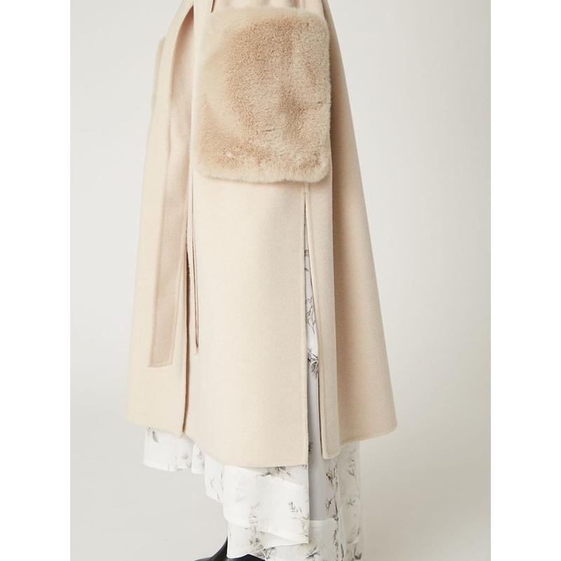 バーバリー　ブルーレーベル　ファーコート　スナイデル　フレイアイディー BURBERRY BLUE LABEL（バーバリーブルーレーベル） 毛皮（タヌキ