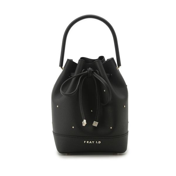 FRAY I.D レザー ドローストリングバッグ 黒 FRAY I.D（フレイ・アイディー） 【SOLD OUT】＼期間限定10%OFF／FRAY