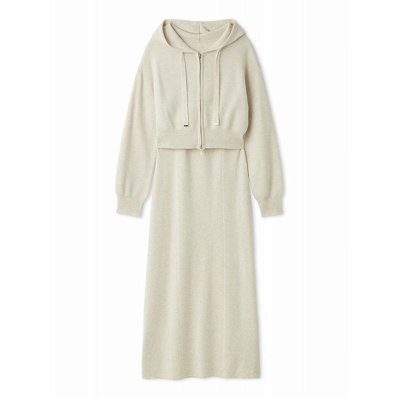 FRAYID　フレイアイディー　ワンピース　セットアップ FRAY I.D（フレイ・アイディー） ワンピース 25秋冬 リブカーディガン