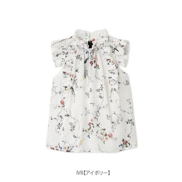 FRAY I.D  フラワー柄ブラウス 中古・古着通販】FRAY ID (フレイ アイディー) 花柄ブラウスワンピース