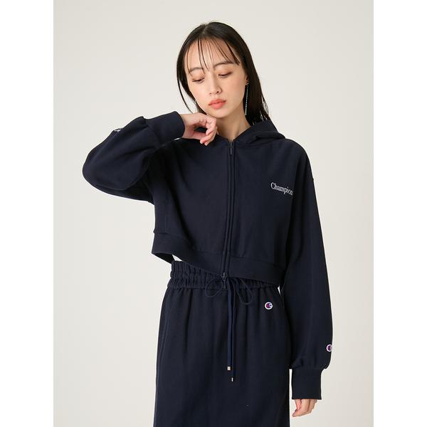 フレイアイディー FRAY I.D★ニットフーディー ルーズ ブラック フレイ アイディー FRAY I.D レーストリムラクーンニット （ブラック