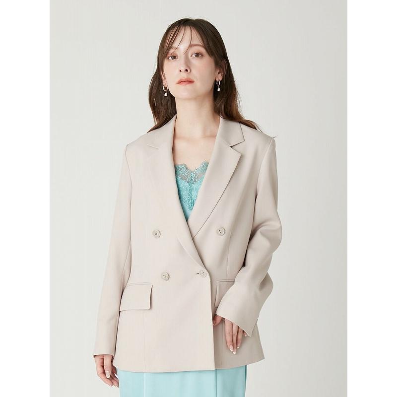FRAY I.D フレイアイディ TRセミダブルテーラードジャケット アイボリー FRAY I.D/フレイ アイディー | 【'26SPRING COLLECTION】 ◼︎ダブル