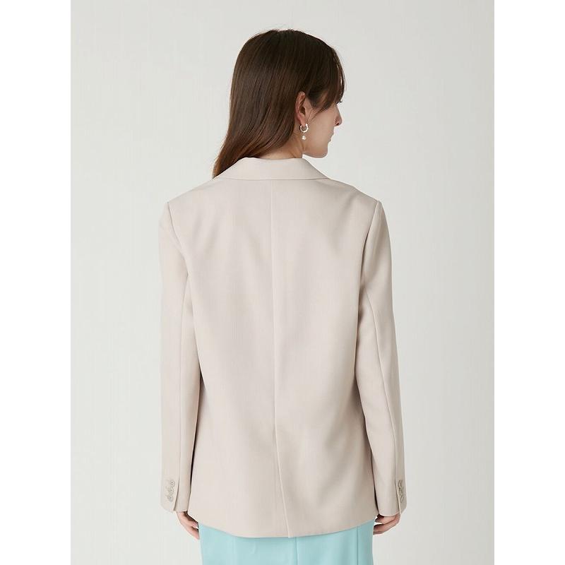 FRAY I.D(フレイ アイディー) ダブルテーラジャケット/ライトベージュ0 FRAY I.D（フレイ・アイディー） ＼期間限定15%OFF／GWも即日発送/FRAY