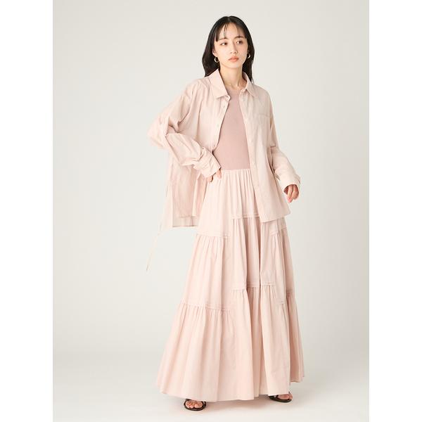 ＼期間限定10%OFF／即日発送/FRAY I.D フレイアイディー  リブニットコンビティアードワンピース FWNO262050  2026春夏の画像