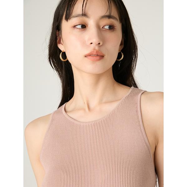 ＼期間限定10%OFF／即日発送/FRAY I.D フレイアイディー  リブニットコンビティアードワンピース FWNO262050  2026春夏の画像