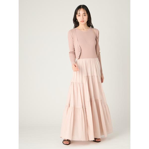 ＼期間限定10%OFF／即日発送/FRAY I.D フレイアイディー  クロップドリブカーディガン FWNT262052  2026春夏の画像