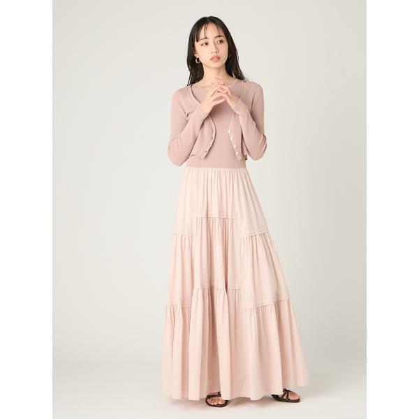 ＼期間限定10%OFF／即日発送/FRAY I.D フレイアイディー  クロップドリブカーディガン FWNT262052  2026春夏の画像