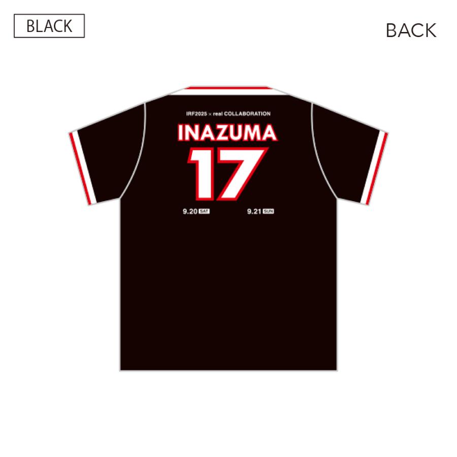 SALE50%OFF／即日発送/イナズマロックフェス 2025×realコラボTシャツ