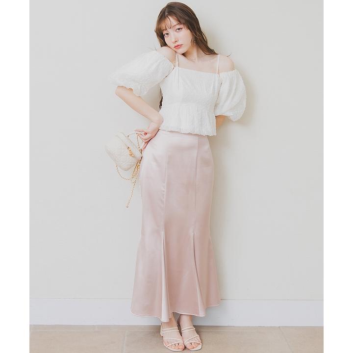 再値下げ中♡【新品】3WAYバリエーションジャガードブラウス SALE50%OFF／土日祝も即日発送/LILLIAN CARAT リリアンカラット